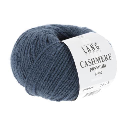 Lang - Cashmere premium - 0134 Denimblå
