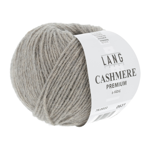 Lang - Cashmere premium - 0022 Gråbeige melert