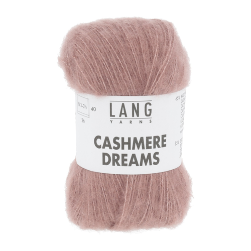 Lang - Cashmere dreams - 0019 Støvet gammelrosa
