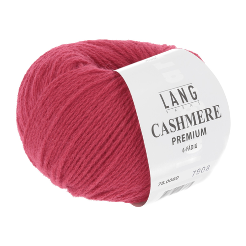Lang - Cashmere premium - 0060 Rød