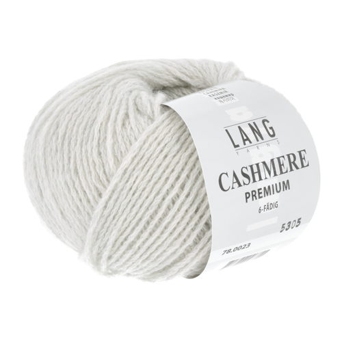 Lang - Cashmere premium - 0023 Gråhvit