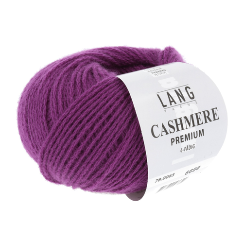 Lang - Cashmere premium - 0065 Rødlilla