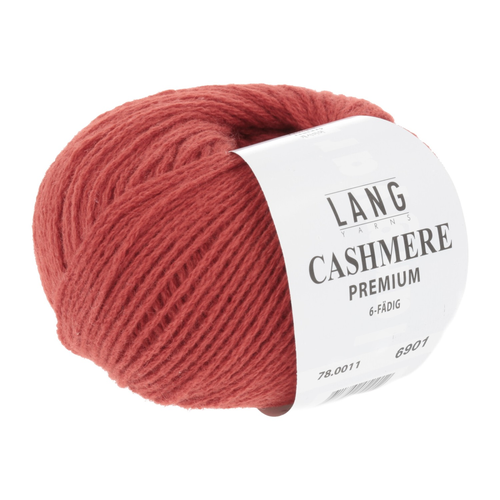 Lang - Cashmere premium - 0011 Rødorange