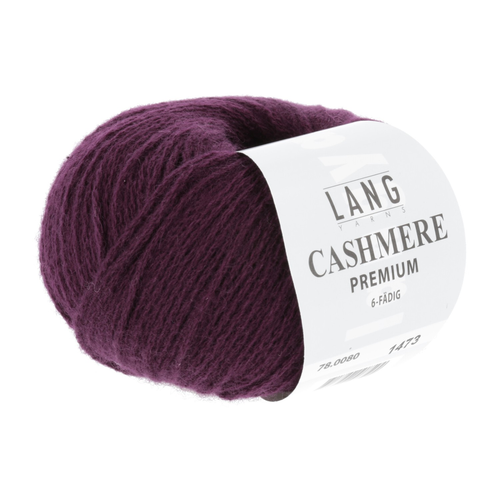 Lang - Cashmere premium - 0080 Burgunderlilla