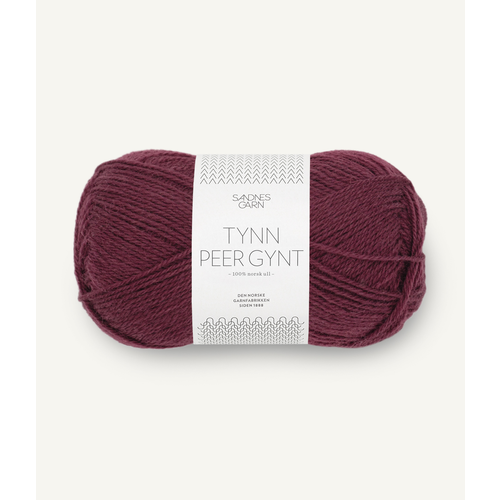 Sandnes Tynn Peer Gynt 4372 Dyp burgunder