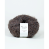 Rauma Alpakka Lin Tweed 21798 Mørk brun