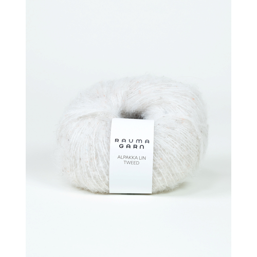 Rauma Alpakka Lin Tweed 18166 Natur