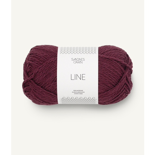 Sandnes Line 4372 Dyp burgunder