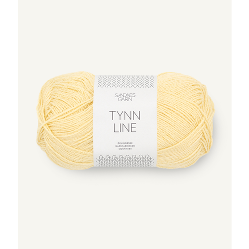 Sandnes Tynn Line 2112 Lys gul
