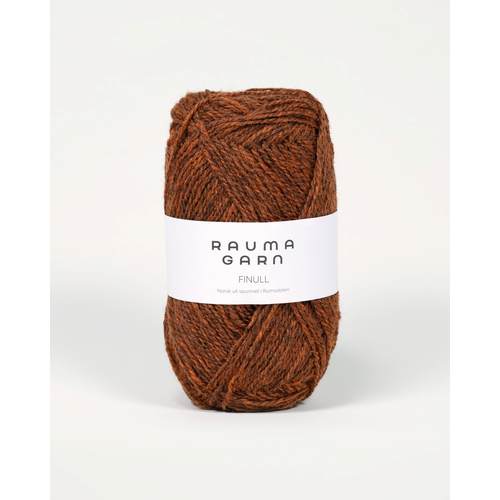 Rauma Finull 4121 Mørk Oransje Mørkmelert