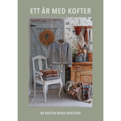 Bok - Ett år med kofter - Kristin Wiola Ødegård