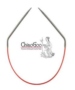 ChiaoGoo Knit red Rundpinne 40cm 6,5mm