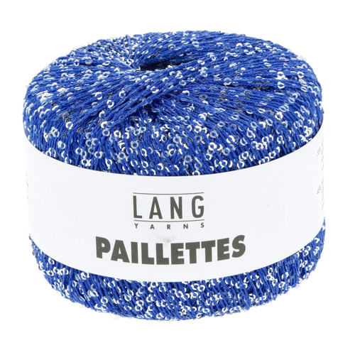 Lang - Paillettes - 0006 Kongeblå