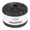 Lang - Paillettes - 0104 Sort med multi