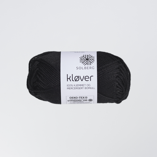 Solberg Kløver 0100 Sort