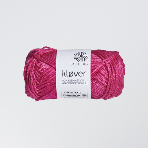 Solberg Kløver 4336 Mørk rosa