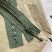 PetiteKnit Glidelås 35 cm Grønn