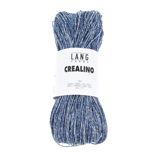 Lang - Crealino 0125 Blå/hvit melert