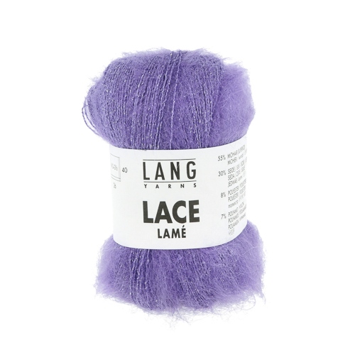 Lang - Lace Lamé - 0046 Lys lilla