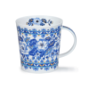 Lomond Delft blue - Rose - med gulldetaljer