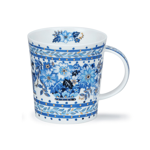 Lomond Delft blue - Urn - med gulldetaljer