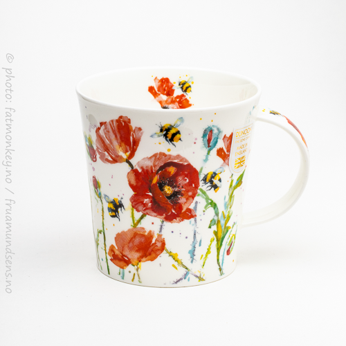 Cairngorm Busy bees – røde blomster