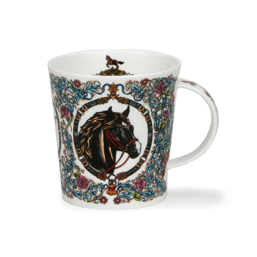 Lomond Equus - Black horse - med gulldetaljer