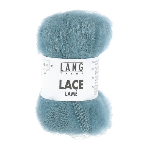 Lang - Lace Lamé - 0074 Grønnturkis
