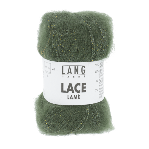 Lang - Lace Lamé - 0098 Mørk grønn