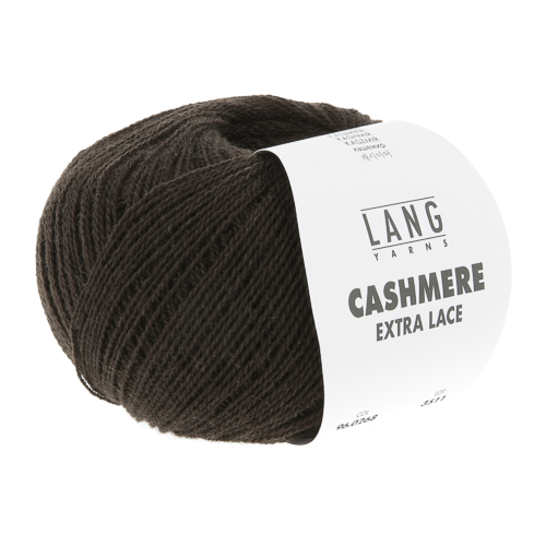 Lang - Cashmere Extra Lace - 0268 Mørk brun