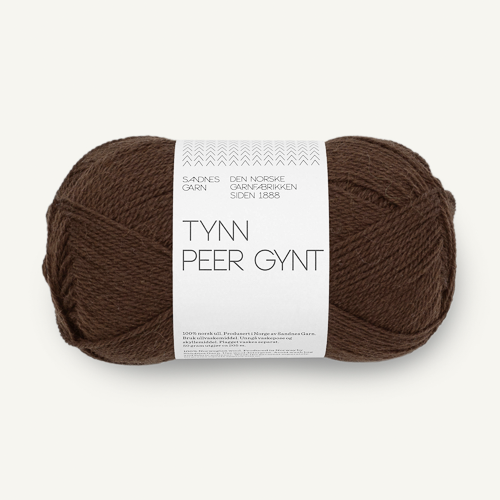 Sandnes Tynn Peer Gynt 3082 Mørk brun