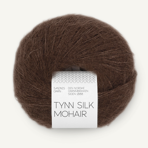 Sandnes Tynn Silk Mohair 3091 Cacao nibs NY