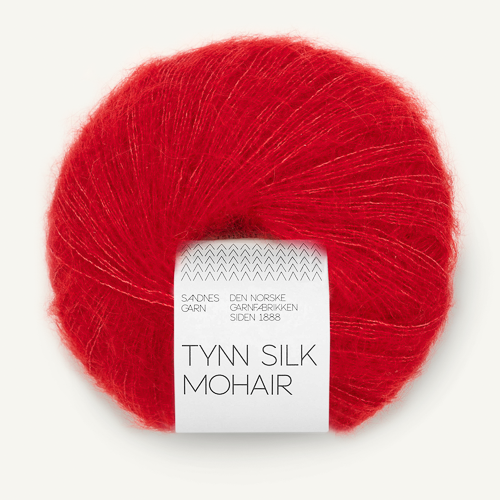 Sandnes Tynn Silk Mohair 4219 True red