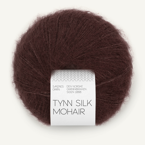 Sandnes Tynn Silk Mohair 4381 Dark fudge NY