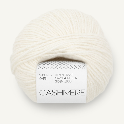 Sandnes - Cashmere - 1002 White