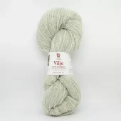 Hillesvåg Vilje Lamullgarn 413 Melert lys grå