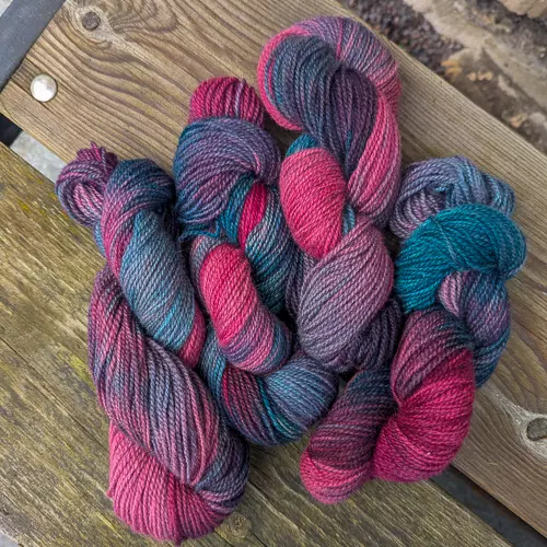 Håndfarga - Rauma Finull (50 gram) - Fluoritt