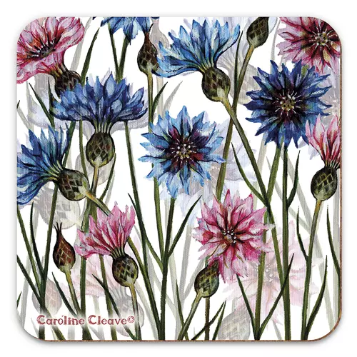 Emma Ball - Coaster - glassbrikke - Cornflowers