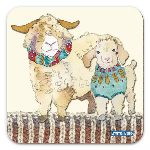 Emma Ball - Coaster - glassbrikke - Other woolies Angoras