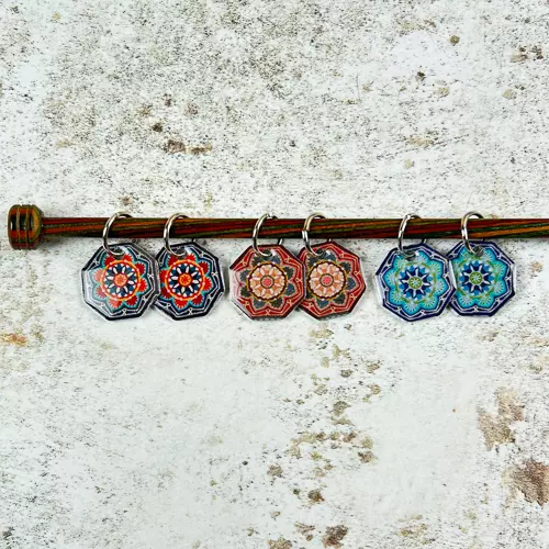 Emma Ball - 6 maskemarkører - Janie Crow Persian tiles