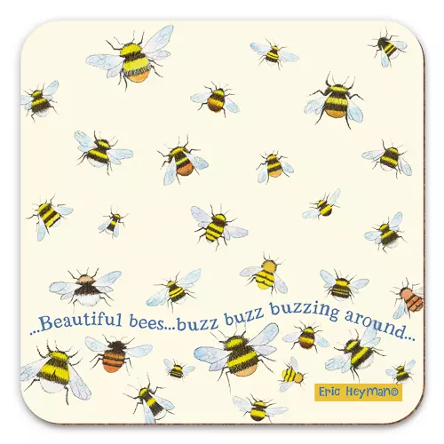 Emma Ball - Coaster - glassbrikke - Bees