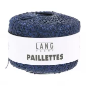 Lang - Paillettes - 0010 Marineblå