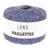 Lang - Paillettes - 0146 Mørk blålilla