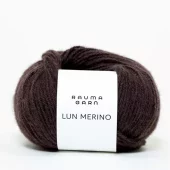 Rauma Lun Merino 06 Mørk sjokolade