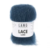 Lang - Lace Lamé - 0010 Mørk petrol