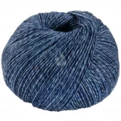 Lana Grossa Vintage socks 1005 Blå melert
