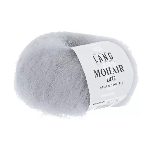 Lang - Mohair Luxe - 0023 Sølvgrå