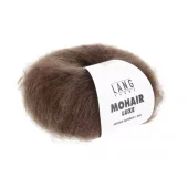 Lang - Mohair Luxe - 0267 Mørk rødbrun