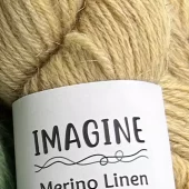 Imagine - Merino Linen - Strågul