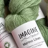 Imagine - Merino Linen - Vårgrønn